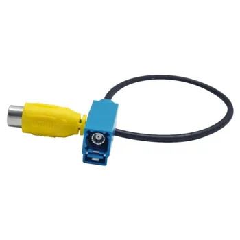 Stražnja kamera AV-IN, auto pribor adapter za videopovezivanje Fakra-RCA kabel Fakra-RCA RCA kabel, adapter za videopovezivanje