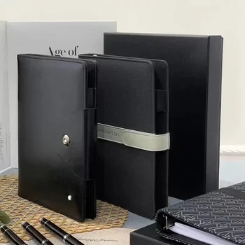 MBS Luxury Notebook MB Klasične kožne korice s unakrsna uzorkom i kvalitetan papir, jedinstveni dizajn отрывных listova, pisane olovkom