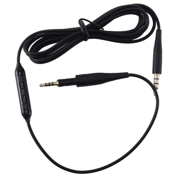 Prijenosni Kabel, Audio kabel sa Kontrolom Glasnoće za Mikrofon i za Slušalice AKG K430 K450 K451 K452 Q460 K480 JBL J55 J88 Crna