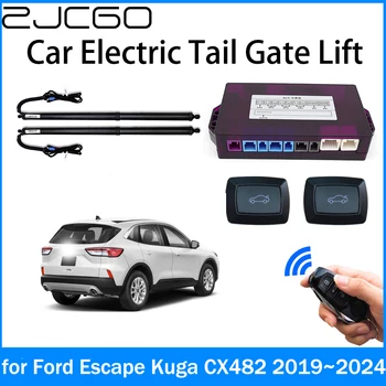 ZJCGO Auto Power Prtljažnik S Električnim Usisavanjem-Stražnja Vrata Intelektualno Satna Podizanje Stražnjih Vrata za Ford Escape Kuga CX482 2019 ~ 2024
