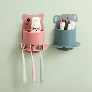 Dodatna oprema za kupaonice Vrstu paste za kupaonicu Četkica za zube Stalak za pastu za zube Potrošačke zidni držač za pohranu Dekoracija zidova