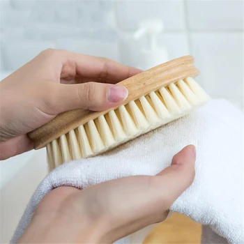 Soft čvrsta drvena četka za pranje rublja, alat za čišćenje cipela po kući, Ručna četka za pranje rublja, Praktično pribor za čišćenje kupatila