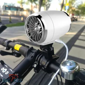 Prijenosni USB Mini ventilator sa tronožac, Električni ventilator na upravljaču bicikla Vanjski Biciklistička ventilator za kampiranje jahanja putovanja 4 Brzine
