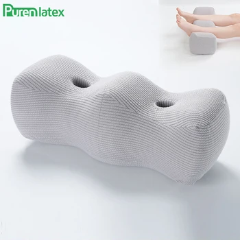 PurenLatex Jastuk za noge, Jastuk za trudnice, Ortopedski jastuk za trtice sa efektom pamćenja, jastuk za noge s spor rebound