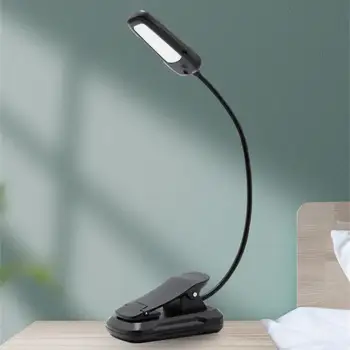 USB punjiva lampa za čitanje knjiga, mini Fleksibilni dodatak, ugrađena baterija, COB lampa za čitanje bilježnica knjige, lampe za čitanje