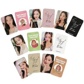 7 kom./compl. Kpop Super Idol IVE JangWonYoung Kvalitetne Kartice Lomo Kolekcija Nakita Razglednica Trading card Slatka Вонюнг