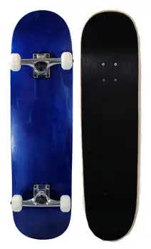 Puni standardni skateboard od javora u prirodnoj veličini - plava
