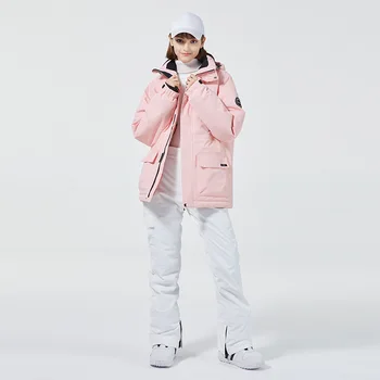Tople ženske setove skijaške jakne, Prozračna Ветрозащитные Muške Skijaške hlače, ljubitelji kaput u korejskom stilu, vodootporna odjeća za snowboard, skije i snijega