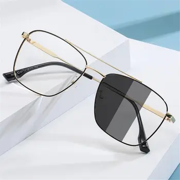 Unisex Metalne Naočale sa zaštitom od UV400 zračenja i plave svjetlosti računala Naočale Photochromic sunčane Naočale