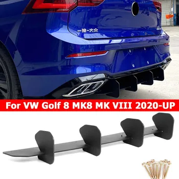 Za Volkswagen VW Golf 8 MK8 MKVIII 2020 2021 Standardni Crni Difuzor Stražnji Branik, Spojler, Cjepidlaka, body kit, Auto Oprema