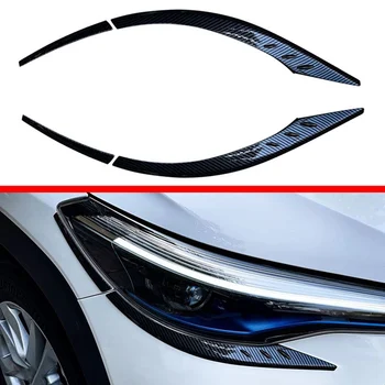 Za Toyota Corolla Cross 2020 2021 2022 Poklopac žarulje prednjeg svjetla za maglu, ukrasne trake, maska za obrve, naljepnica