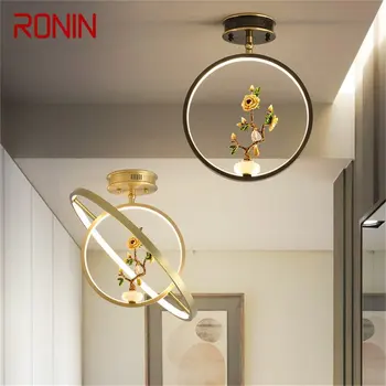 · Prikladniji mesinga stropna svjetiljka poznatiji kao Moderni i luksuzni zlatne svjetiljke LED Creative za uređenje doma