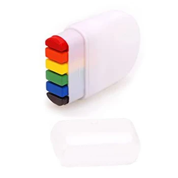 Fluorescentno Boja Rainbow Face Paint Stick Kompleta za Bojanje Lica Stručni Netoksični za Marševa Podrške Aktivnosti Festivala