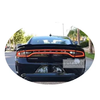 Za spojleri Charger 2015-2017, spojler za limuzine Dodge Charger, materijal ABS, plastika, Boja stražnje krilo, stražnji spojler