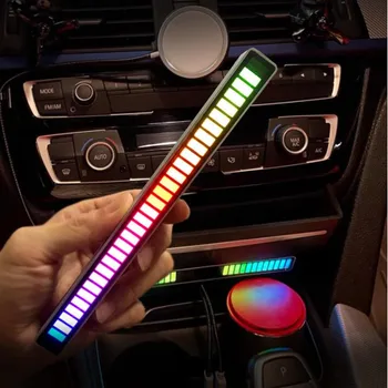 Auto Led RGB Audio Kontrola u Ritmu Svjetla Pribor Za Mercedes Benz A180 A200 A260 W203 W210 W211 AMG W204 C E S CLS CLK CLA