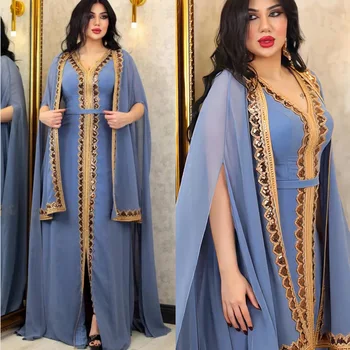 Abaja Dubai Muslimansko Večernja Haljina Luksuzni Kaftan Ramazan Islam Kimono Ogrtač Ženski Kaftan Marokanski Večernje Haljine 2023 Abayas Femme