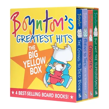 4 knjige u kompletu, The Going to Bed Book Boynton's Greatest Hits, Dječje knjige za djecu u dobi od 1 2 3 godina, Engleska, kontakti sa slikama, 9780689826634