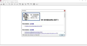 E-servisni alat IHI SHIBAURA I 2019B