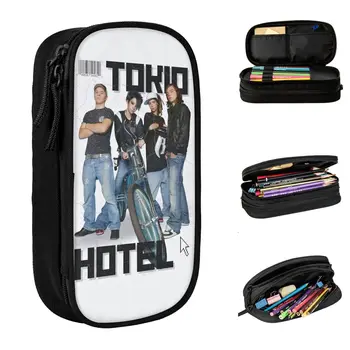 Tokio Hotel, Bill Kaulitz Berba Pakiranje Držač Ručke Torbe Za Djevojčice I Dječake Velikog Kapaciteta Školski Pribor Kozmetički Pakiranje