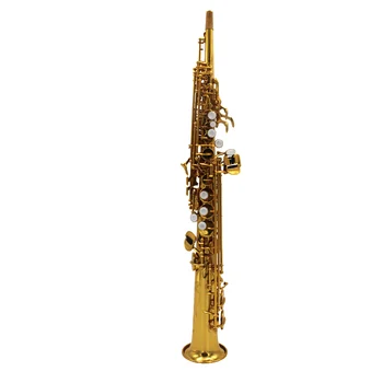 ugrađen glazbeni vrat za jednog izravnog sopran-saksofon s tipkom G