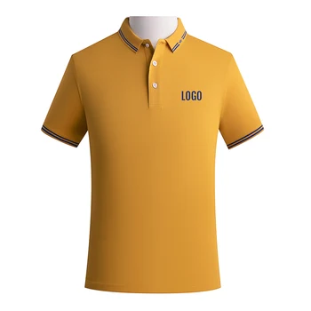 Muška odjeća za golf, polo majica, ljetne majice kratkih rukava na red, korporativni vrh i sa originalnim logom, monotono bluza uniseks od 50% pamuk