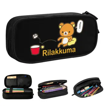 Crtani pakiranje Rilakkuma, funky kutija za olovke, torbica za djevojčice i dječaci, veliki školski poklon pakiranje za studente, za pakiranje za olovke
