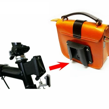 Adapter za pričvršćenje biciklističke jedinice za Brompton, Držač za stalak za sklapanje biciklističke torbe, Nosač prednjeg noseći blok, Pribor Brompton