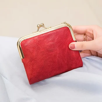 Novi modni trend, čist, crvena boja, sve monotone, kratka ženska torbu u retro stilu, višenamjenska torba-dodatak, mini-fold