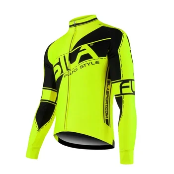 Sila Usa Muška biciklistička jakna za sportove na otvorenom, Kašmir topla pletenina, zimska jakna dugih rukava, duge dres za brdski biciklizam