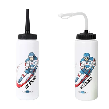 Boca za vodu za hokej na ledu volumena 1000 ML, boca za nogomet za лакросса, Sportska boca klasičnog dizajna B