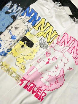 Majica sa cartoonish uzorkom, ženska ljetna хлопковая majica okruglog izreza i kratkih rukava, Majice, ženska moda Nova smart t-shirt, odjeća