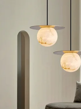 svjetiljke od пузырькового stakla strop viseće svjetiljke blagovaonom, lampe lusteri stropni kabel transparentan lampe lusteri strop