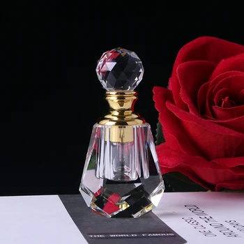 1 ml Prijenosni od bočica za bris eteričnim uljem Mini-za višekratnu upotrebu kristalnu bočicu za parfem Ukras bočice Poklon za žene