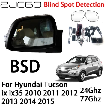 ZJCGO Auto BSD Радарная Sustav Upozorenja O Otkrivanju Slijepih Zona Upozorenja O Sigurnosti Vožnje za Hyundai Tucson ix ix35 2010 ~ 2015
