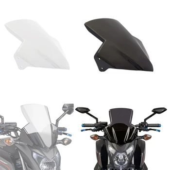 Detalji ветрозащиты prednjeg vjetrobranskog stakla motocikla HONDA CB650F 2014 2015 2016 2017 Crna
