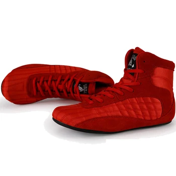 Originalni борцовские tenisice DayKey za odrasle profesionalnih natjecanja, boksačke tenisice, prozračna crno-crvene sportske cipele