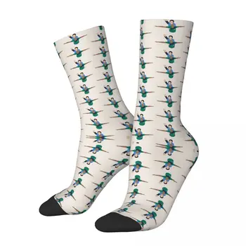 Piling Čarape Eagle Nadkoljenice Harajuku, впитывающие znoj, Čarape za sva godišnja doba, pribor za muškarce, poklon ženi za rođendan