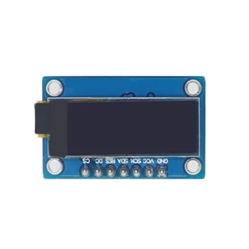 0,91-inčni OLED zaslon Modul SSD1306 Upravljački SKLOP SPI 7Pin Sučelje LCD zaslon Bijelo-plavi Svjetlosni prikaz RGB 128 * 32