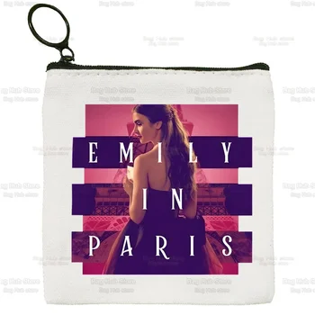 Creative mali trg torba Emily In Paris, novčanik za kovanice, mala torba za pohranu, torba za kartice, torba za ključeve, клатч za kovanice, torba za ključeve munje