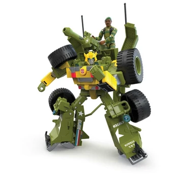 G. I. JOE-transformator, ograničena serija, Автобот, Bumbar, A. W. E. Striker, 12 cm, originalni lik, igračka na poklon